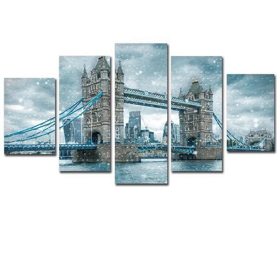 London's Tower Bridge Canvas Wall Art
