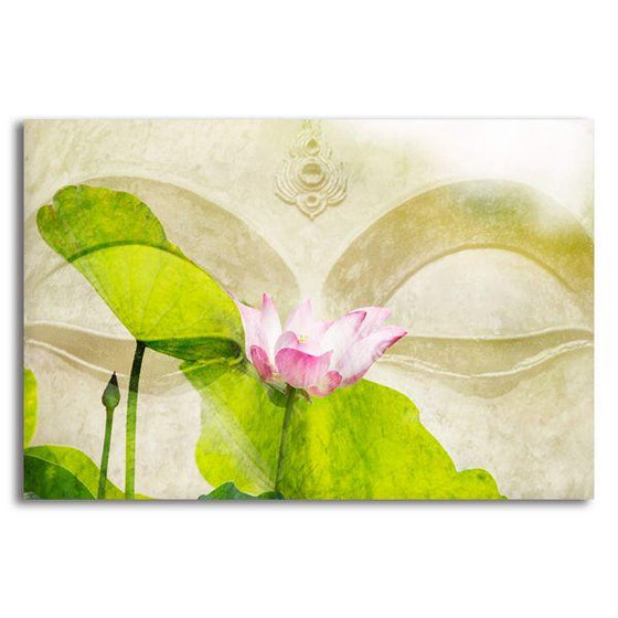 Lotus Flower Zen Canvas Wall Art