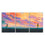 Lovers And A Colorful Sky 3 Panels Canvas Wall Art