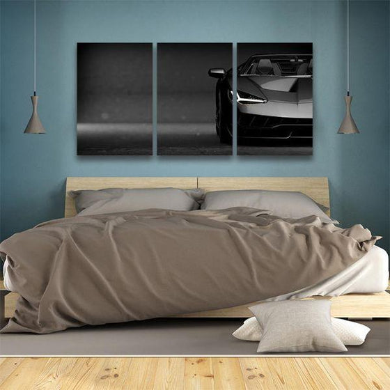 Low Ground Sports Car Canvas Wall Art Bedroom