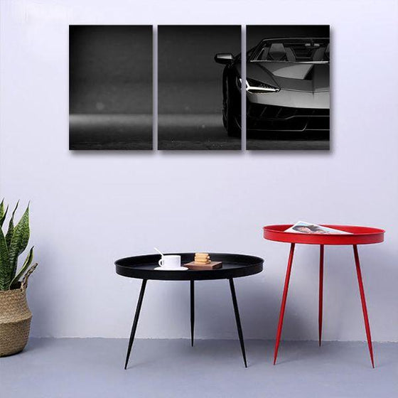 Low Ground Sports Car Canvas Wall Art Office