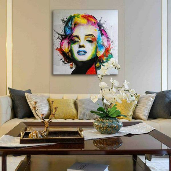 Marilyn Monroe Pop Wall Art Living Room