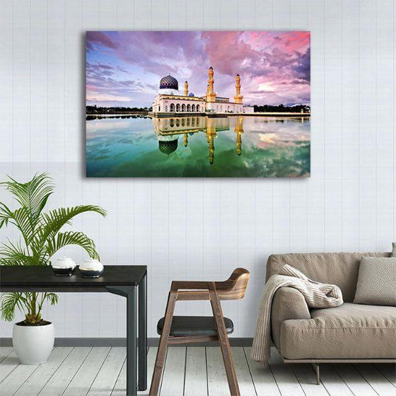 Masjid Bandaraya Kota Kinabalu Canvas Wall Art Decor