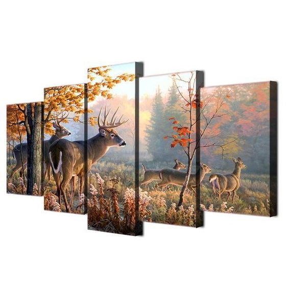Metal Deer Wall Art Prints