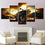 Metal Wall Art Motorcycles Canvases