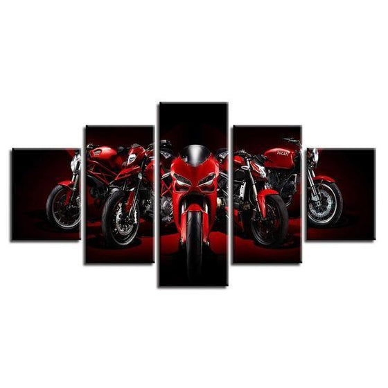 Metal Wall Art Motorcycles Prints