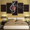 Metal Wall Art Music Canvas