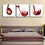 Bright Red Wine In Cordial Glass Canvas Wall Art Bedroom