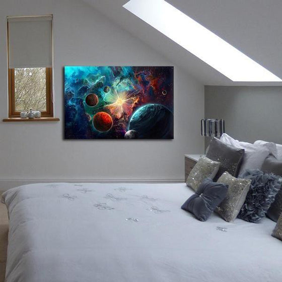 Milky Way Galaxy Wall Art Bedroom
