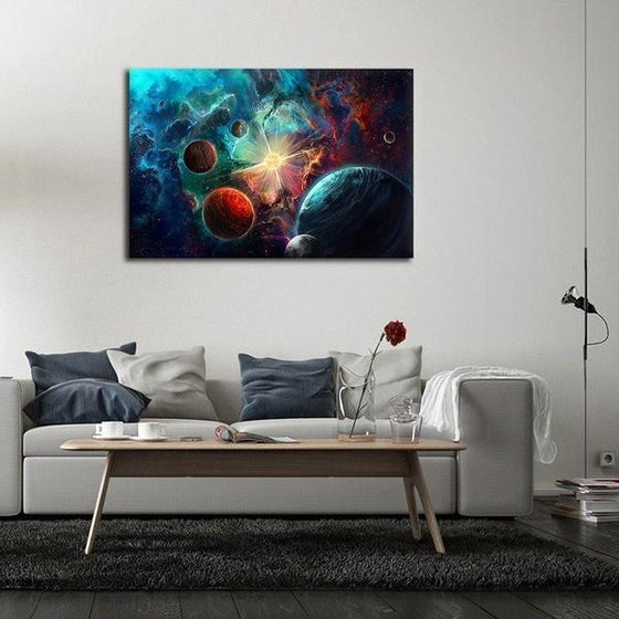 Milky Way Galaxy Wall Art Living Room
