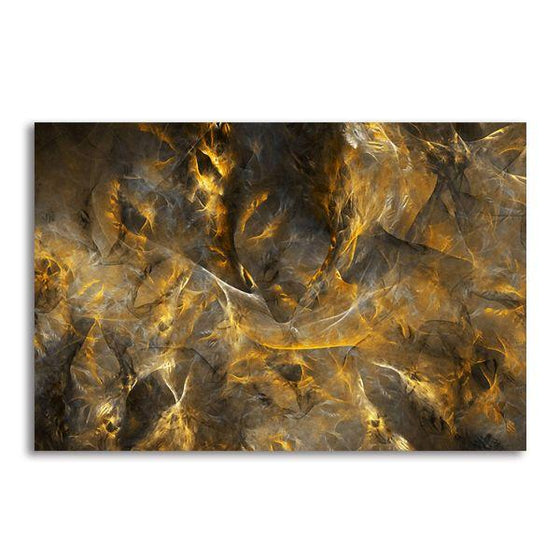 Mineral Structure Abstract Canvas Wall Art