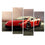 Red Lamborghini Gallardo Canvas Wall Art Prints