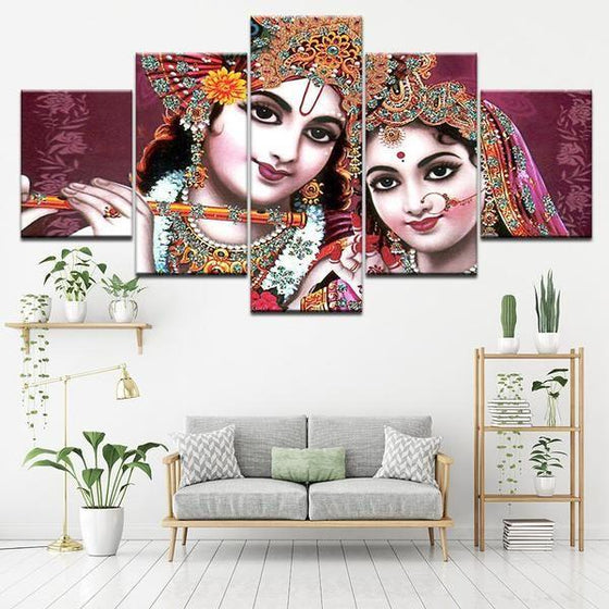 Modern Hindu Wall Art Canvas