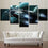 Modern Spaceship Wall Art Living Room
