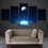 Moon Outer Space Wall Art