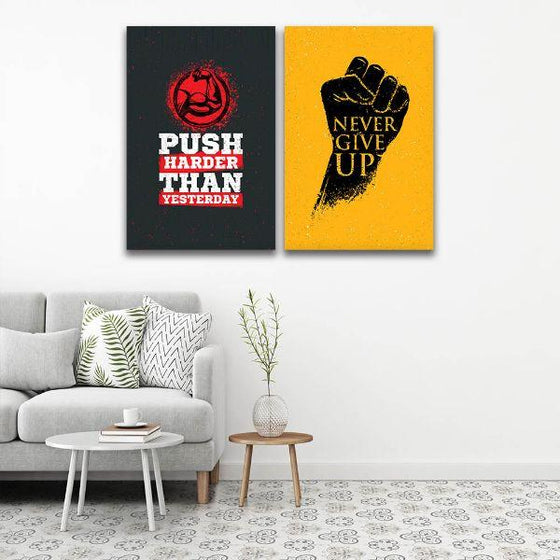Motivational Quotes Canvas Wall Art Ideas