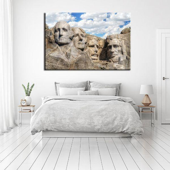 Mount Rushmore Canvas Wall Art Bedroom