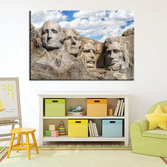 Mount Rushmore Canvas Wall Art Decor