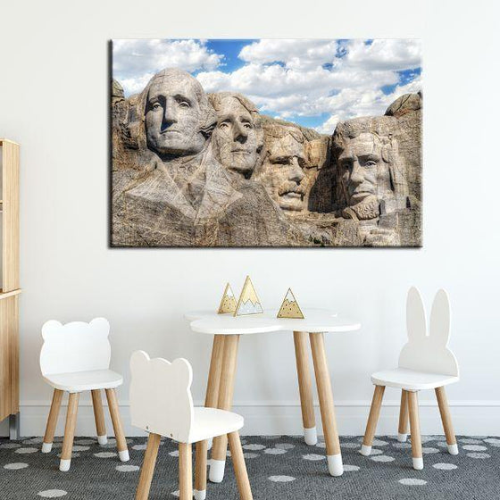 Mount Rushmore Canvas Wall Art Print