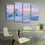 Himalayan Top View 4 Panels Canvas Wall Art Office