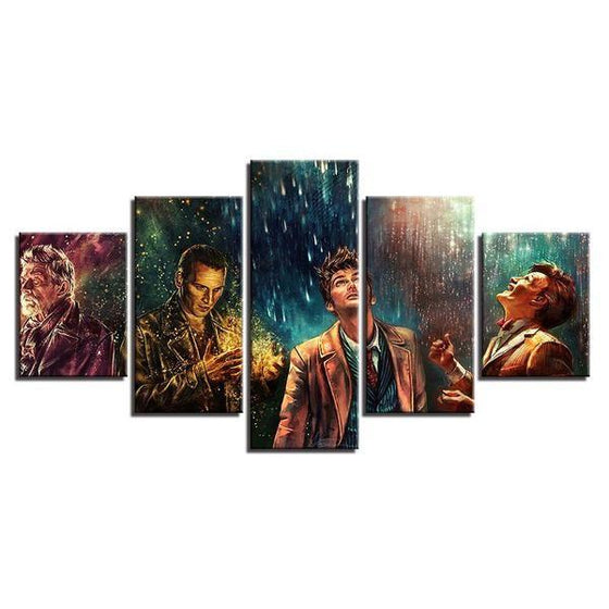 Doctor Who Movie Inspired Characters Canvas Wall Art Ideas