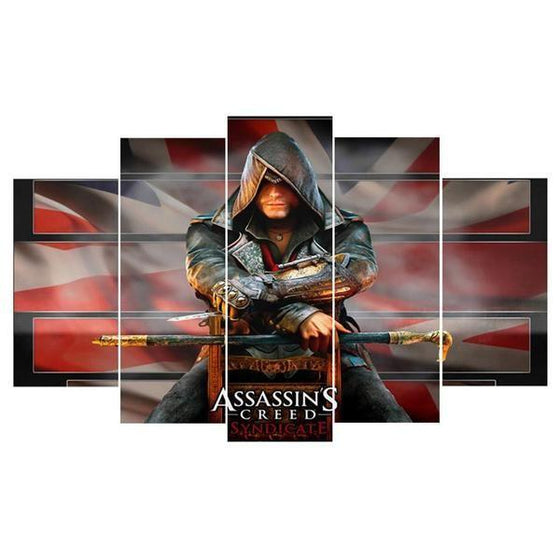 Assassins Creed Syndicate Inspired Canvas Wall Art