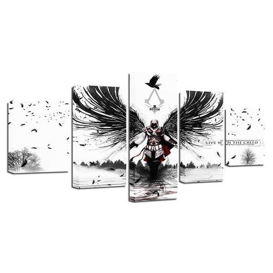 Assassins Creed Inspired Graphic Canvas Wall Art Prints