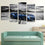 Blue Lykan Hypersport Canvas Wall Art Living Room