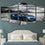 Blue Lykan Hypersport Canvas Wall Art Bedroom
