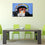Music Lover Monkey Canvas Wall Art Dining Room