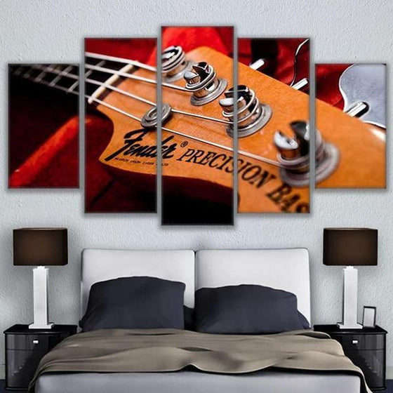 Musical Instruments Wall Art Canvas