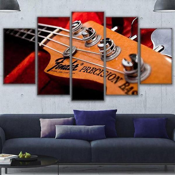 Musical Instruments Wall Art Canvases