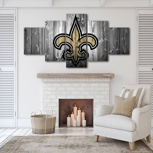 New Orleans Saints NFL Logo 2 Canvas Wall Art – canvasx.net