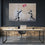 No Ball Games By Banksy Canvas Wall Art Office