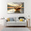 Old Boat In The Sea 1 Panel Canvas Wall Art Living Room