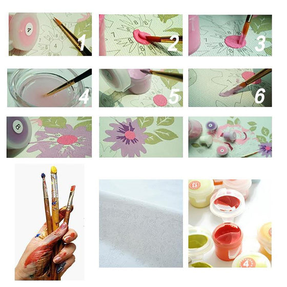 DIY Painting by Numbers Kit