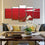 Panjin Red Beach 5 Panels Canvas Wall Art Living Room
