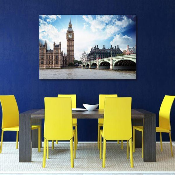 Scenic Architectures In UK Canvas Wall Art Dining Room