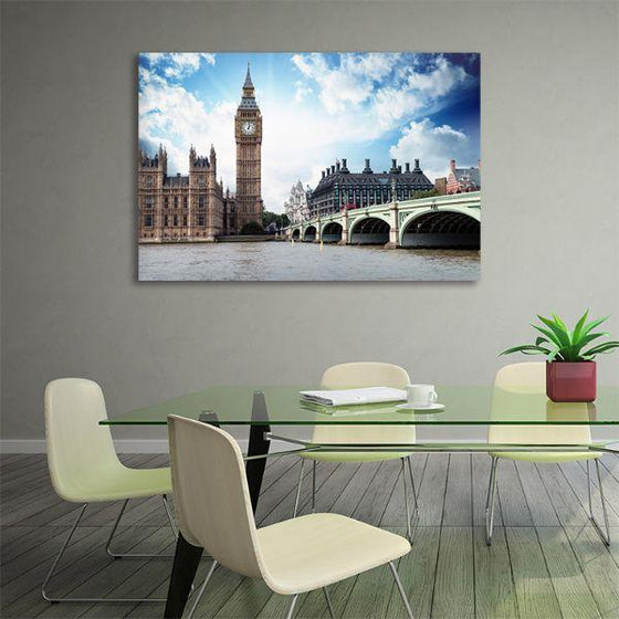 Scenic Architectures In UK Canvas Wall Art Office
