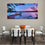 Peaceful Lake View Canvas Wall Art Dining Room