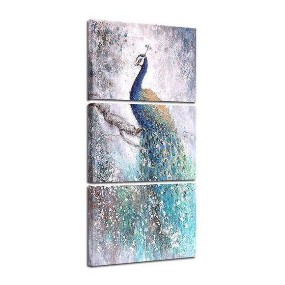 Peacock Design Wall Art Print