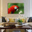 Perched Red Parrot 1 Panel Canvas Wall Art Living Room