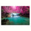 Pink Leaves And Waterfalls Wall Art