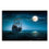 Pirate Ship & Full Moon Canvas Wall Art