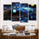Planetary Model Wall Art Living Room