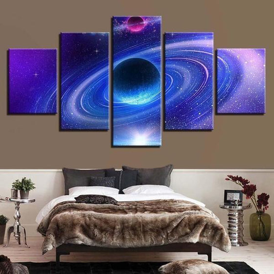 Planets Metal Wall Art Canvases