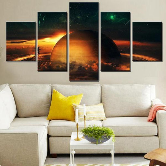 Planets Wall Art Living Room