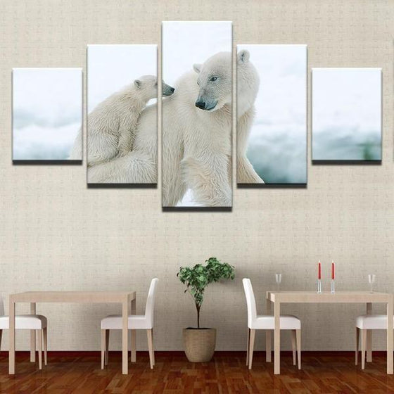 Polar Bear Wall Art Decor