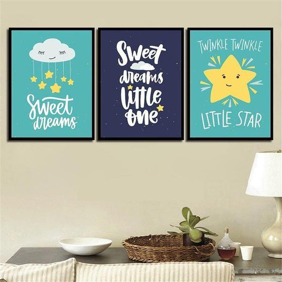 Positive Quotes Wall Art Canvas