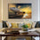 Private Jet Plane 1 Panel Canvas Wall Art Living Room